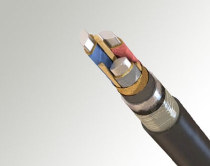 Силовые кабели с бумажной изоляцией 3x185x10 мм ААШв ГОСТ 18410-73
